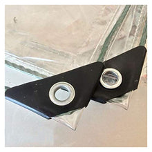 LXHONG Telo Trasparente con Occhielli, Teloni in PVC Resistenti, Telo Ombreggiante da Giardino A Prova di Polvere Protezione Solare per Balcone Coperture da Giardino，Personalizzabile
