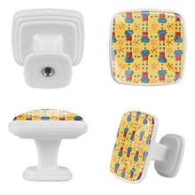 Set di 4 maniglie rotonde per armadio da cucina, credenza, cassettiera, cassettiera, con viti, per cucina, comò, armadietto, bagno, armadio