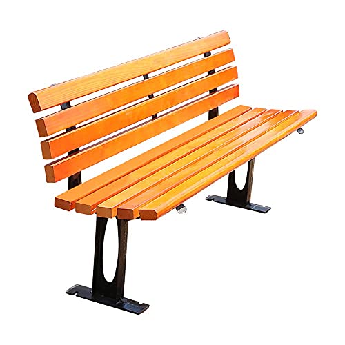 GaoF Terrazza panchina da Giardino, Legno massello da Esterno