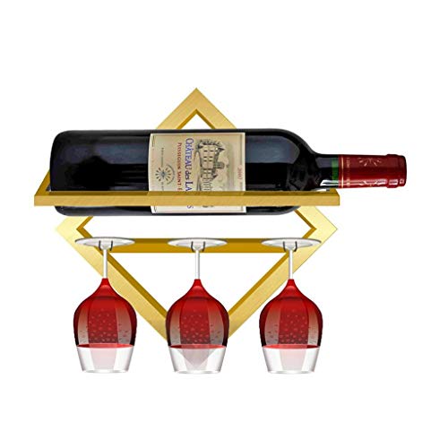 Porta bottiglie da vino Portabottiglie in ferro battuto a parete, Creativo decorazione della parete di casa Banco di mostra del vino, Portabottiglie e portabottiglie da vino per Ristorante a tema bar