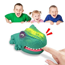STOBOK Gioco Mordente di Plastica Gioco Dinosauro Scherzo Scherzo Giocattolo Genitore-Bambino Gioco Interattivo Scrivania Ornamento per La Casa
