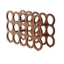 Display decorativo Desktop Scaffale per stoccaggio per stoccaggio, impianto di bottiglia di vino piatta semplice, elegante robusto e resistente collocamento di scaffali in legno ( Size : 32×52×18cm )