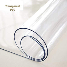 EUUHJK Telo Protettivo per Tavolo in PVC, Impermeabile, Trasparente, per Proteggere la tovaglia (Color : Thickness-1.5mm, Size : 100 * 100cm)
