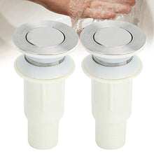 Fdit Accessori da Bagno antiruggine, Scarico lavabo Facile da installare, Hotel in Acciaio Inossidabile per la casa