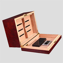 WLMGWRXB Scatola portaoggetti per sigari portasigari Portatile in Legno di Cedro per Regali Home Office Viaggi all'aperto