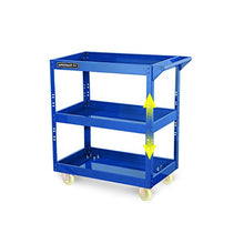 ChangDe Scaffale CHDE Carrello - Parti Multifunzione Strumenti di Riparazione per Auto Rack mobili Strumento di Riparazione per riparazioni Auto Automobile a Tre Livelli Carrello degli Attrezzi