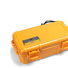 JJZXD Cassa della Custodia da Viaggio Impermeabile Portatile Scatola di Custodia Integrata in humidor Polvere Antiurto Antiurto Nero Custodia Custodia Regalo Regalo