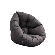 JSL - Pouf per adulti con schienale alto, 103 x 90 x 70 cm, per giardino o interni, colore: Viola_M (82 x 70 x 60 cm)