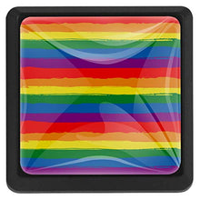 Strisce arcobaleno 3 PCS Pomelli per Porta, Pomolo per Mobile, Pomelli per Mobili con Viti, Maniglia per Armadietto, Pomelli per Porta, Pomelli per Cassetti per Porta, Armadio, Cassetto e Credenza