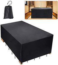 N / A Mobili 42Sizes terrazza Giardino Esterno coperture Impermeabili Pioggia slipcovers Neve Divano, Tavolo, Sedia Resistente alla Polvere Denaro Copertura, 120x60x90cm