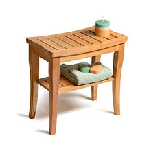 Sgabelli Bagno Bagno Panca con Le Scarpe in Legno Massiccio Doppio Europeo con Doppio Specchio Doccia Impermeabile, 200kg