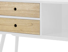 TENZO Pagina credenza, Legno, Bianco/Legno
