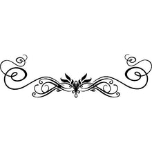 T-MK339 - Adesivi per testiera del letto, 40 x 140 cm, colore: Nero