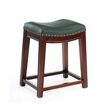 Sgabello Alto in Legno Massello Sgabello da Bar Cabinet Sgabello per La Casa Dell'isola in Stile Europeo Sedia da Bar in Cuoio (Color : D, Size : 42 * 31 * 65cm)