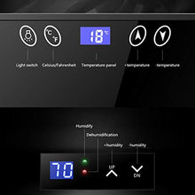 Costante Di Temperatura E Umidità Sigaro Armadi Legno Di Cedro Cigar Armadi Nude Nazionale Cigar Armadi Soggiorno Ufficio Cigar Armadi Cigar Box 4 Strati 70L ( Color : Black , Size : 45*52.5*72.5cm )