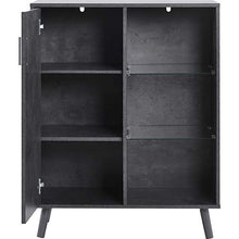 Sideboard Cassettiera Armadietto Armadio Di Stoccaggio Dell'armadio Della Credenza Dell'armadio Di Stoccaggio Dell'unità Di Stoccaggio Del Display Del Display 1 Porte 3 Rack Dinning Living Room Mobili