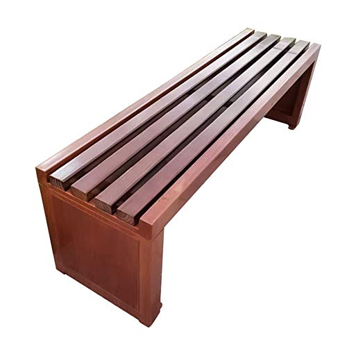 Terrazza panchina da Giardino panchina da Giardino, all'aperto Panca in Metallo massello per 2-3 Persone, Sedia per Veranda da Esterno Resistente alle intemperie Mobili da Ponte/Ingresso