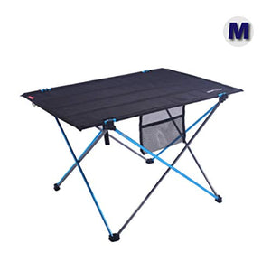 Azarxis Tavolo da Campeggio Pieghevole in Alluminio, Tavolino da Barca Picnic BBQ Camping Spiaggia Giardino Pesca (M – 70 x 50 x 45cm)