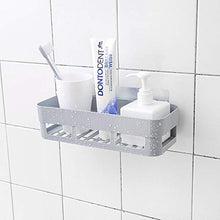 Scaffale portaoggetti da bagno ad angolo con ventosa per doccia, angolo cucina, bagno, mensole