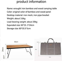 CASTOR Tavolo da Picnic all'aperto Tavolo da stoccaggio Multifunzione all'aperto, Tavolo da Campeggio Versatile, Tavolo Portatile Semplice, Tavolo da stoccaggio in Ferro Multistrato BBQ Party Table