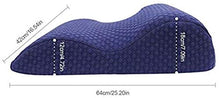 N / A Ginocchiera Schiuma Cuscino di Sonno Giusta Memoria Posizione ridotta Ginocchio Anca Bassa Schiena Pad Gamba Guarnizione del Coperchio Lavabile