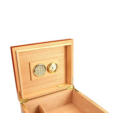 Minmin Cigar Box Small Luxury Car portatile Idratante Cigar Box, 260x225x110mm accessori del sigaro (Size : 260x225x110mm)