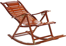 Reclinabili Bamboo Sedia a Dondolo Bambino Sedia Pieghevole per Adulti Casa Poltrona Sedia Cool Sedie Fretta Sedia anziana Pranzo Pranzo Pranzo Sedia