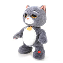 JSJJRFV Giocattoli di Peluche Giocattoli elettronici del Gatto del Gatto del Gatto del Gatto del Gatto di Alta qualità per Il Ragazzo dei Bambini (Color : 33cm Cat)