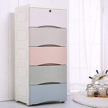 Armadio per organizer portatile Cassetto Governo di immagazzinaggio di plastica Dresser cassetti for i vestiti dell'organizzatore di immagazzinaggio Unità for la camera da letto dei bambini Sala gioch
