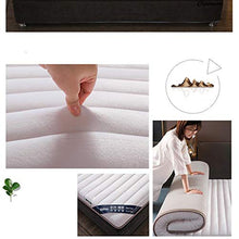 Spesso flanella Materasso Materasso in lattice, gomma piuma di memoria rimbalzo lento Tatami, adatto for la famiglia copriletto letto matrimoniale king size, Lana Inverno corallo del panno di spessore