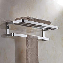 JKCKHA Northern Europe. Vestiti pieni di Rame tovagliolo di Solid Stand tovagliolo di Bagno Bar Doppio Strato Rack da Bagno Accessori Hardware