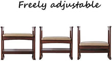 YANG 2 Livello Modifica del Pattino Bench Rack Shoe Imbottito Poggiapiedi Sedile Cucina in Legno Pouf ottomano Carico 200kg (Size : L53XW33XH51CM)