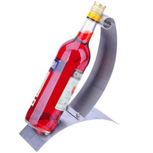YXR Wine Rack in Acciaio Inox a pressare Wine Rack Creativa Wine Rack Modo Creativo Bar Wine Rack Decoration (Size : 29 × 21 × 10cm)