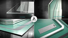 ARTTOR Specchio LED Premium - Dimensioni dello Specchio 100x60 cm - Specchio per Bagno - Specchio a Muro - Specchio con Illuminazione - Pronto per Essere Appeso M1ZP-02-100x60 - Bianco Freddo 6500K