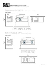 Mobiltesino - Mobile bagno 120 cm mod. Urban laminato Dublino e laccato opaco antracite