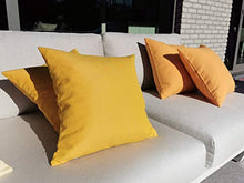 Qush Mimosa - Cuscino per esterni Sunbrella Curacao | Idrorepellente | non sbiadisce | resistente alle macchie | Resistente alla muffa | Cuscini decorativi | Cuscino per salotto da giardino