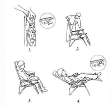 Sedia pieghevole Lounge Chair Nap sedia può essere utilizzato per il tempo libero all'aperto spiaggia prendere il sole