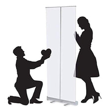 Schermo in PVC Trasparente Roll Up Banner Stand Barriera di Isolamento, Protezione da Starnuto da Pavimento, Banner a Rullo Pop-up Protettivo, Classe, Ristorante