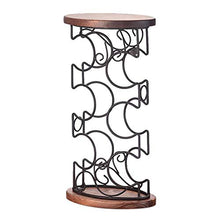 LHQ-HQ cremagliera del Vino del Vino in Legno massello armadietto del Vino cremagliera 6 Bottiglie Possono Essere impilati Supporto del Vino armadietto del Vino di casa Antiscivolo antiruggine Sicuro