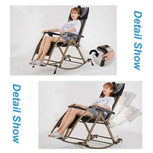 XLYYHZ Sedia Zero Gravity Sedie a Dondolo da Giardino per Esterni per Adulti Relax Comfort | Lettino da Giardino con poggiapiedi Regolabile e Schienale reclinabile | Sedia reclinabile Pieghevole PE