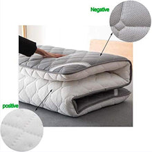 YOLL Portatile Pieghevole Futon Materasso 90 * 200cm~180 * 200cm Matrimoniale Singolo da Terra Tatami stuoie, Addensare Trapuntato Stile Giapponese Futon Coperta da per Dormitorio resistent