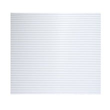 Thermoplast® - Strisce di Protezione per recinti, da Giardino, terrazza, Balcone, in Polipropilene PP Resistente ai Raggi UV, 9,5 cm x 52 m = 4,94 m2 Bianco (RAL 9003)