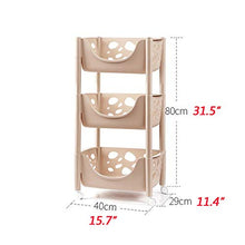 CONRAL Carrello Multiuso per la casa e L'Ufficio, Carrello per imbarcazioni con Carrello da 3 Pneumatici in Materiale PP Organizer, con Rotella per Risparmiare Lavoro, Facile da spostare Ovunque