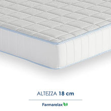 Farmarelax - Materasso Memory, Singolo 80x190 cm, Ortopedico, Dispositivo Medico Detraibile, Ergonomico, Traspirante, Resistente, Alto 18 cm, Made in Italy, Certificato OEKO TEX, Ergo Memory