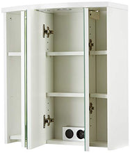 Pelipal 954 - Armadietto piccolo in legno, 55 x 63 x 20 cm, colore: Bianco lucido