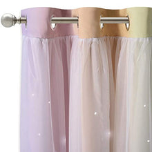 Doppio Strati Esterni Tende a Stella Impermeabile Gommmet Top Fashion Design Tenda Drappo per Il Patio Yard Garden Beach Tende da Esterno (Color : 3, Size : Grommet)