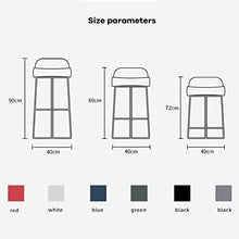Nordic 65cm La Sedia del Bar,Moderne Semplice Centri Commerciali Seggiola da Bar,personalità Sgabello da Bar Ferro Girevole Sedia,Plastica Piastra del Sedile Bar Seggiolone,portante di Carico 150kg