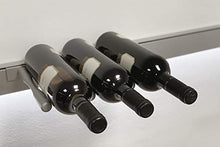 ALUCABINA Arredo Orizzontale con Due Porta Bottiglie Bordolesi e Due Porta Bicchieri e Calici, Due Barre Porta Utensili L.100cm. Prodotto Artigianale Made in Italy in Alluminio di Alta QUALITA'.