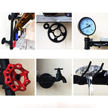 MoDi Wine Rack Retro Style Industriale Tubo di Acqua a Parete Vino Rack