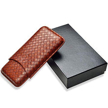 Jia He Scatola di sigari Cigar Box, Sigaro Set Sigaro Idratante Travel Set Portable Sigaro Set 2 Colori Opzionale può Contenere 3 (Color : Black)
